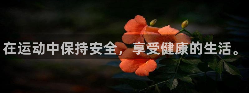在运动中保持安全，享受健康的生活。