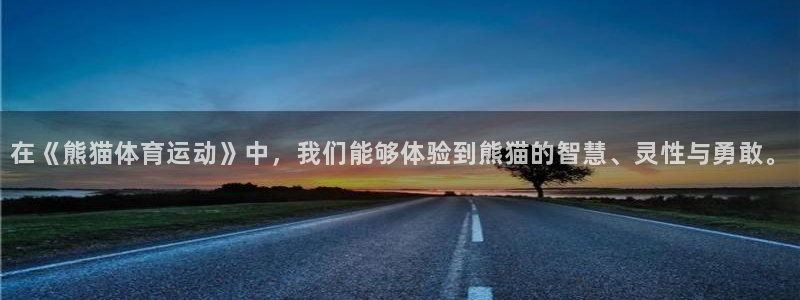 在《熊猫体育运动》中，我们能够体验到熊猫的智慧、灵性与勇敢。